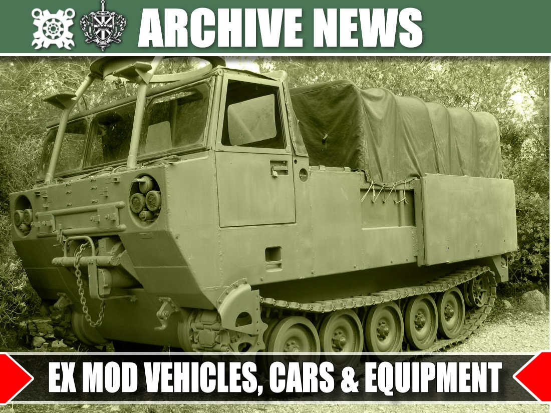 Latest arrivals: 5x Mowag Duro II 6x6 and 5x Land Rover 130  Ambulances
