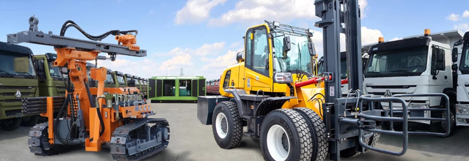 NEW drilling rig and piling machine