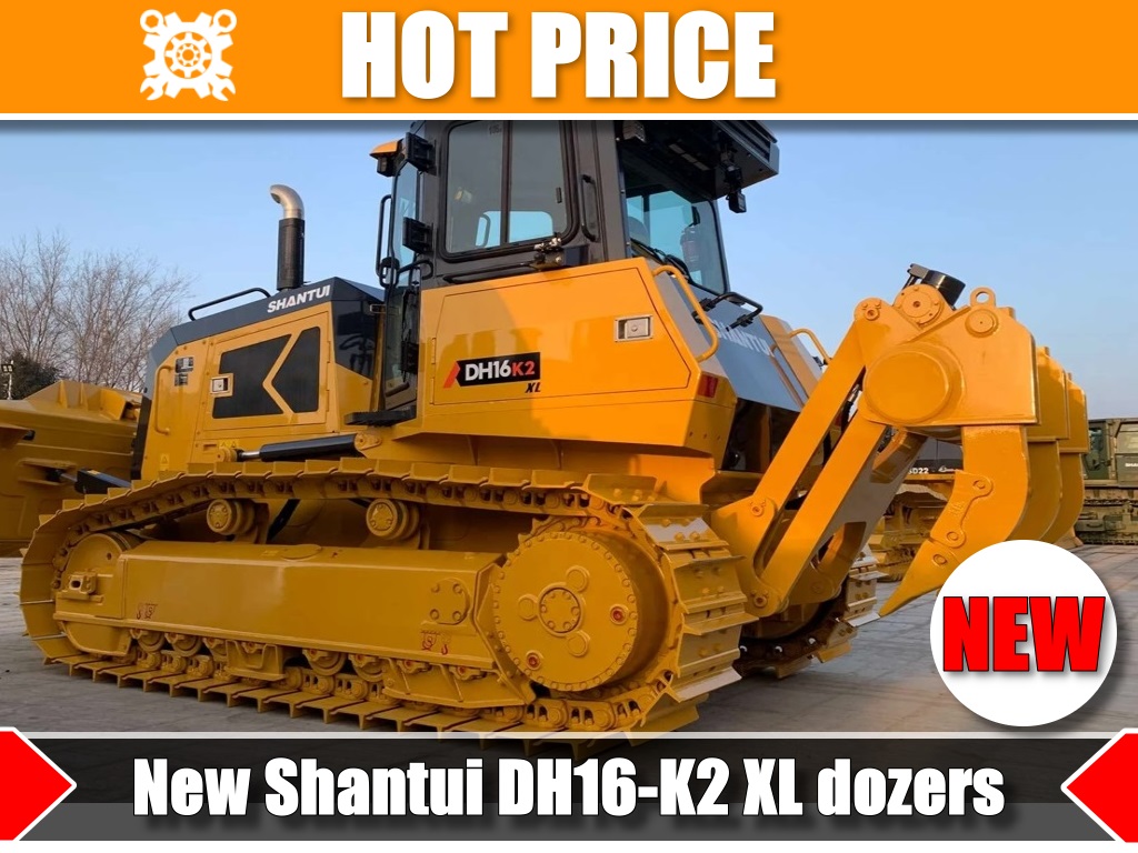 Brand New Shantui DH16-K2 XL Bulldozers Brand New Shantui DH16-K2 XL Bulldozers