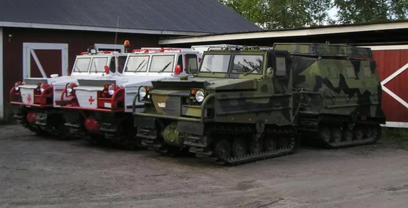 Usage of crawler-type vehicles Usage of crawler-type vehicles